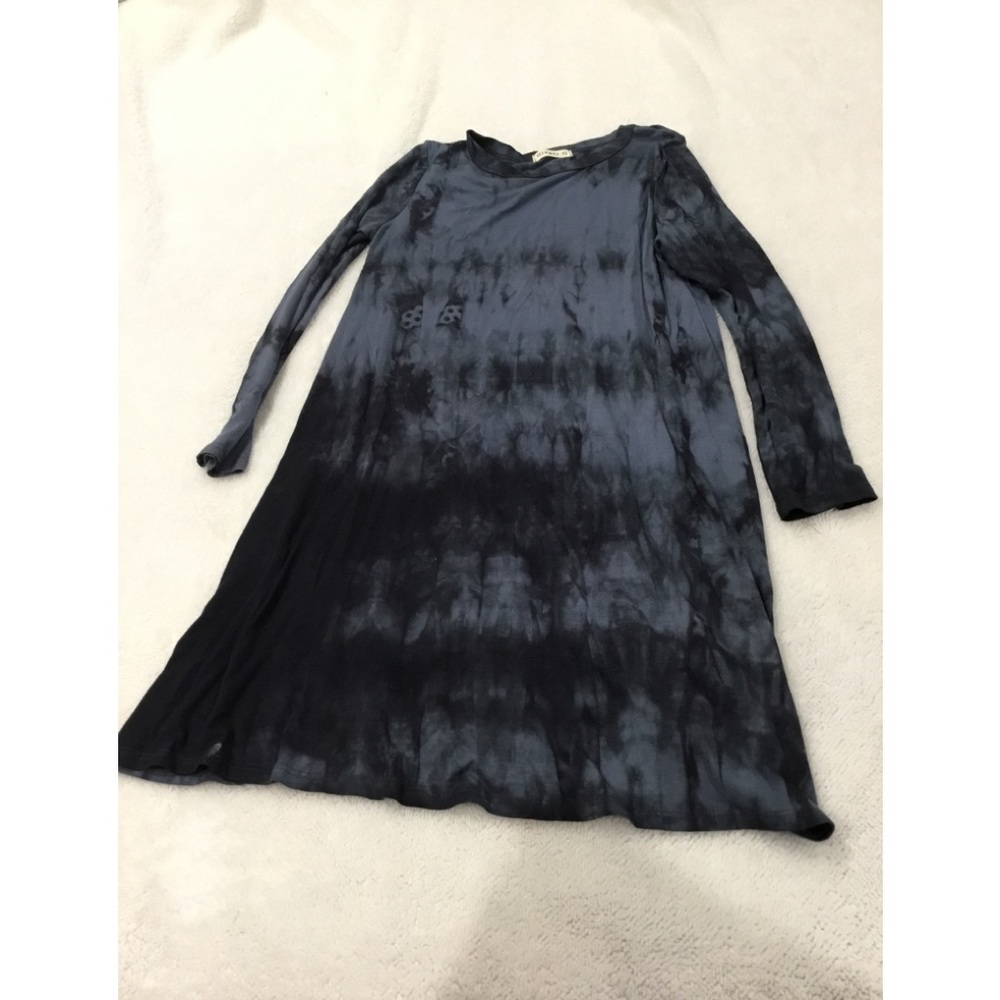 Tue dyed long sleeve dress size small
